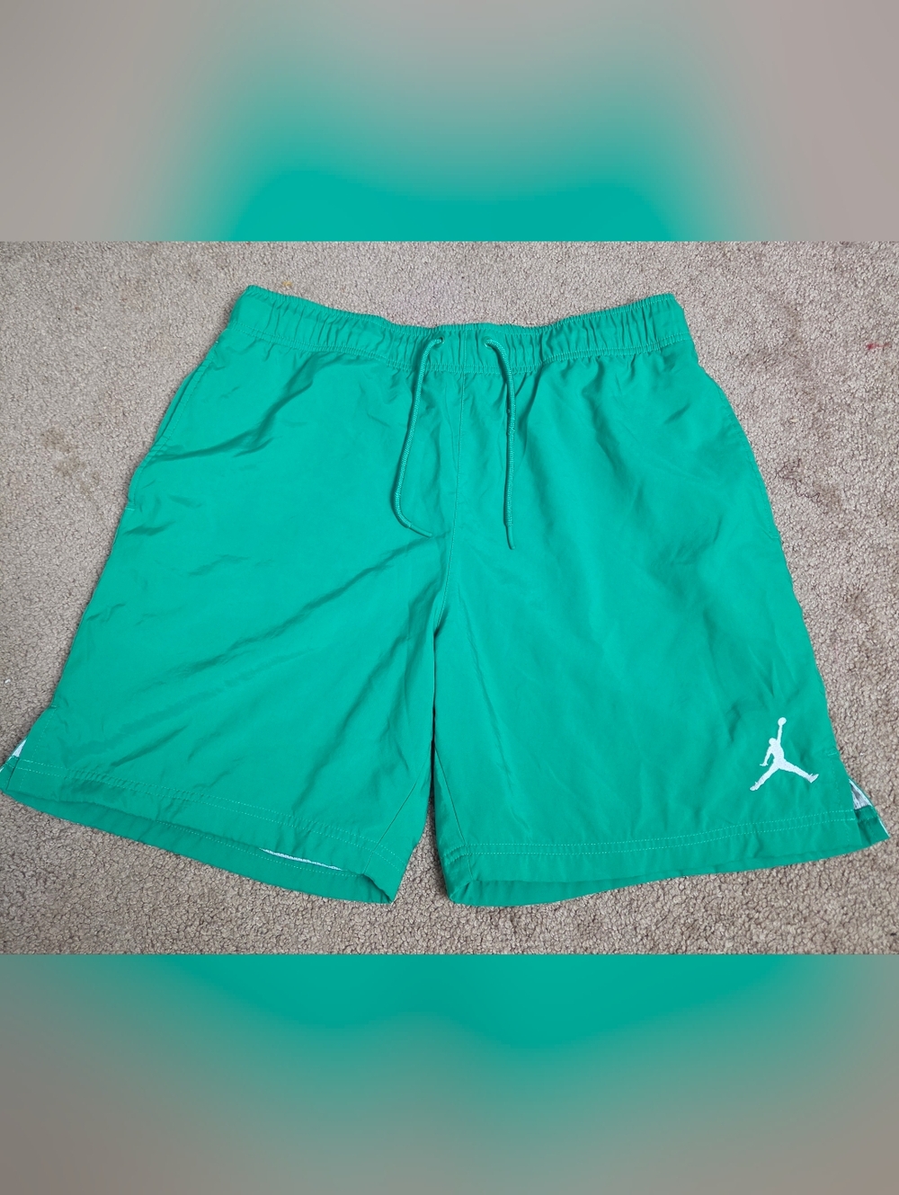 Jordan Men's Teal Green Athletic Shorts
